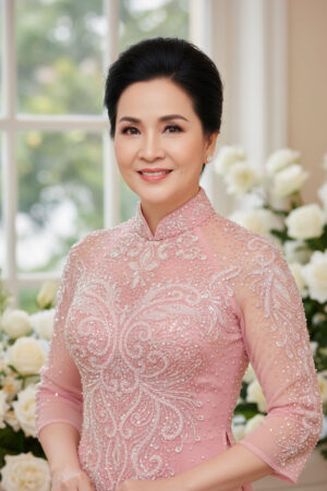 Alternative view of Lan Hương - Áo dài bà sui 01