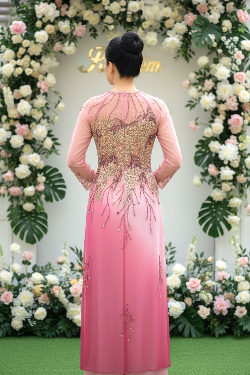 Lan Hương - Áo dài bà sui 02 - Ảnh 2