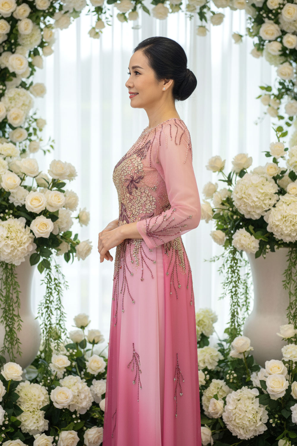 Lan Hương - Áo dài bà sui 02 - Ảnh 4