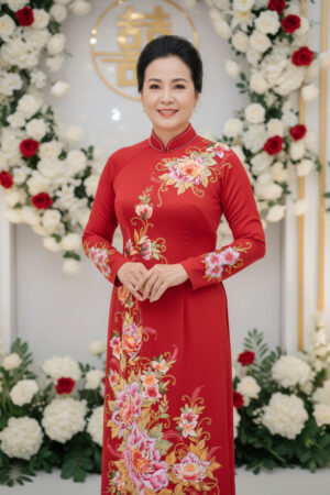 Lan Hương - Áo dài bà sui 05