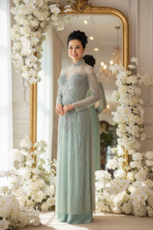 Lan Hương - Áo dài bà sui 06