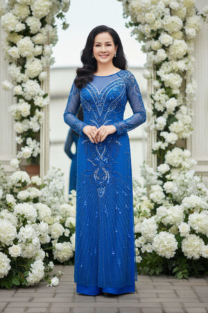 Lan Hương - Áo dài bà sui 07