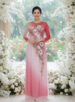 Alternative view of Lan Hương - Áo dài bà sui 08