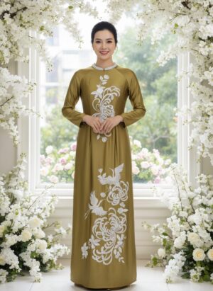 Lan Hương - Áo dài bà sui 09