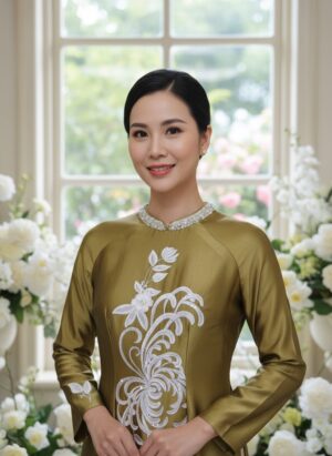 Alternative view of Lan Hương - Áo dài bà sui 09